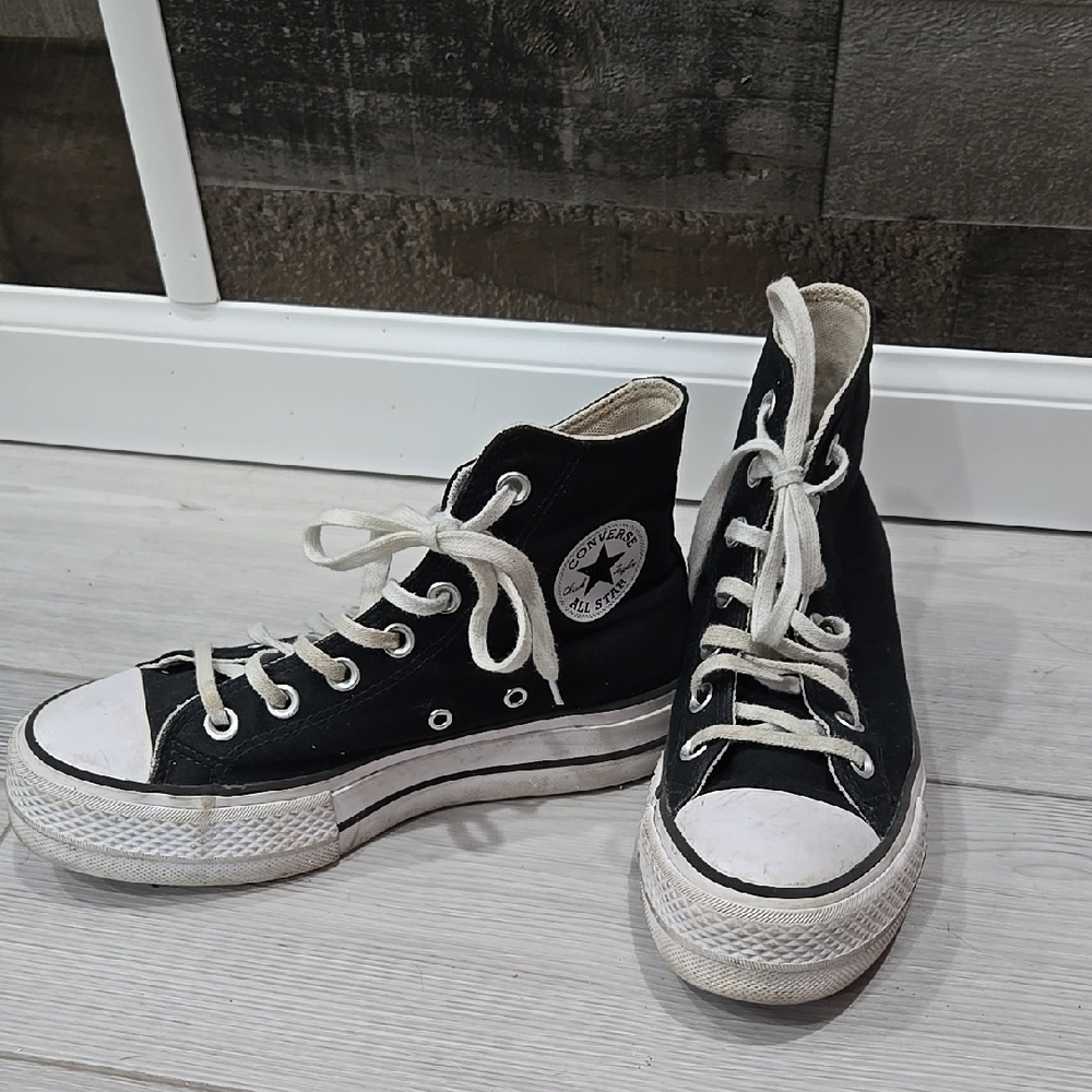 Converse Black High-Top Sneakers